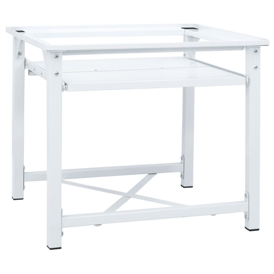 Soporte pedestal para lavadora con estante extraíble