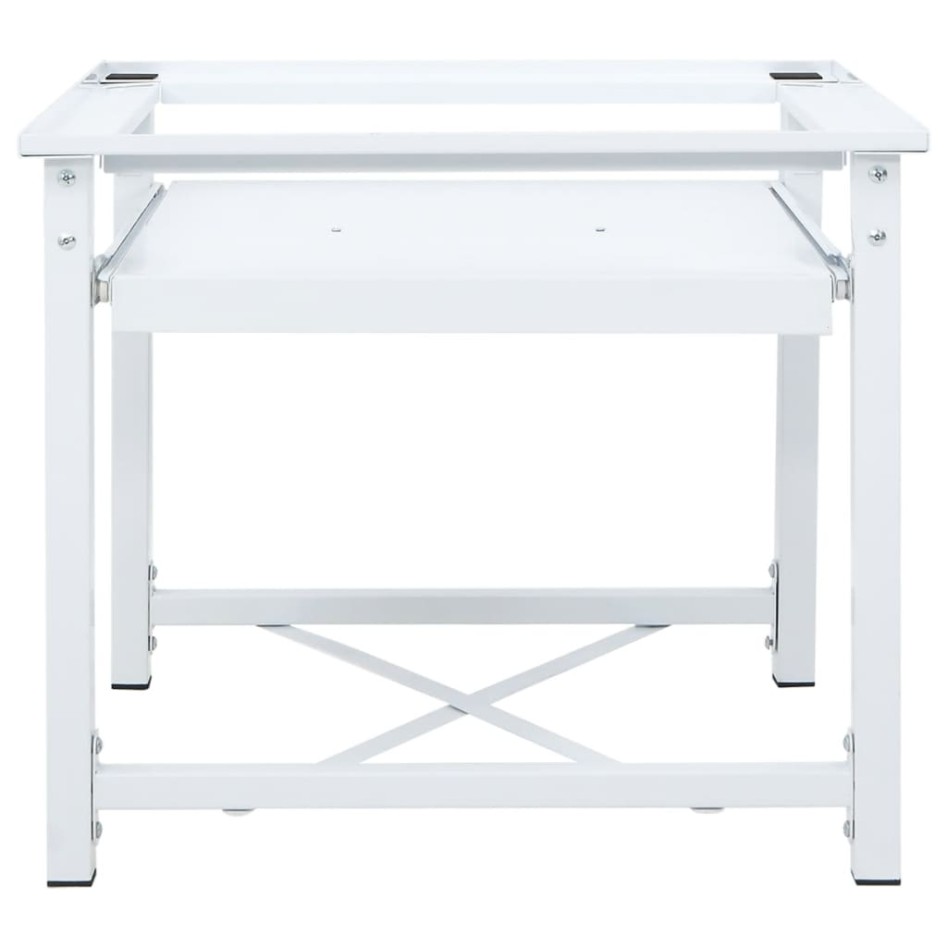 Soporte pedestal para lavadora con estante extraíble