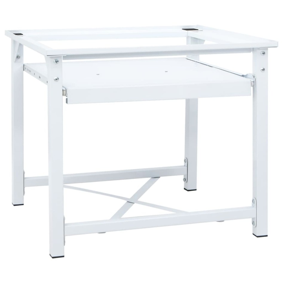 Soporte pedestal para lavadora con estante extraíble