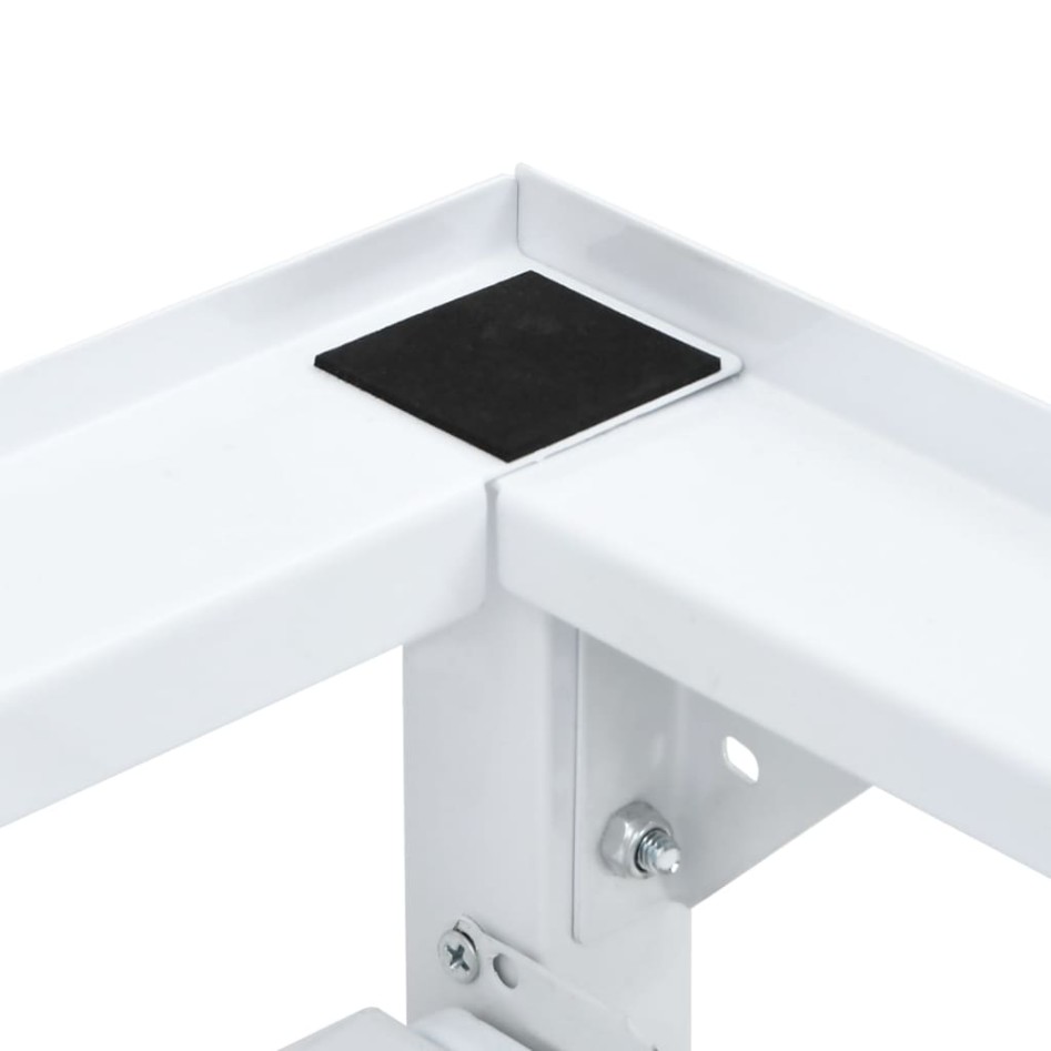 Soporte pedestal para lavadora con estante extraíble