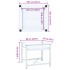 Soporte pedestal para lavadora con estante extraíble