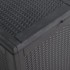 Caja de almacenaje para jardín 90L PP negra
