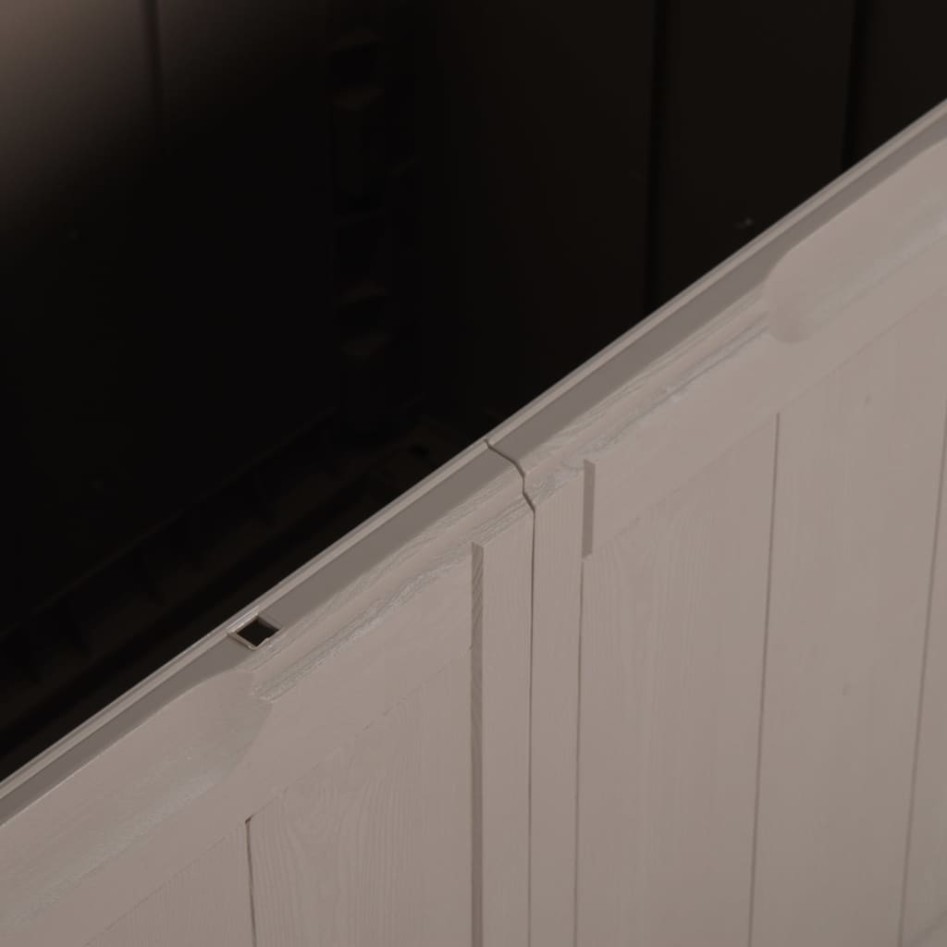 Caja de almacenaje para jardín 180 L PP ratán