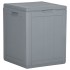 Caja de almacenaje para jardín 90L PP ratán