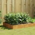 Jardinera acero corten 100x100x33,5
