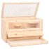 Jaula para hámster madera maciza abeto 60x30x35