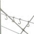 Armario para microondas blanco y roble 60x39,6x79,5