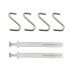 Armario para microondas blanco y roble 60x39,6x79,5