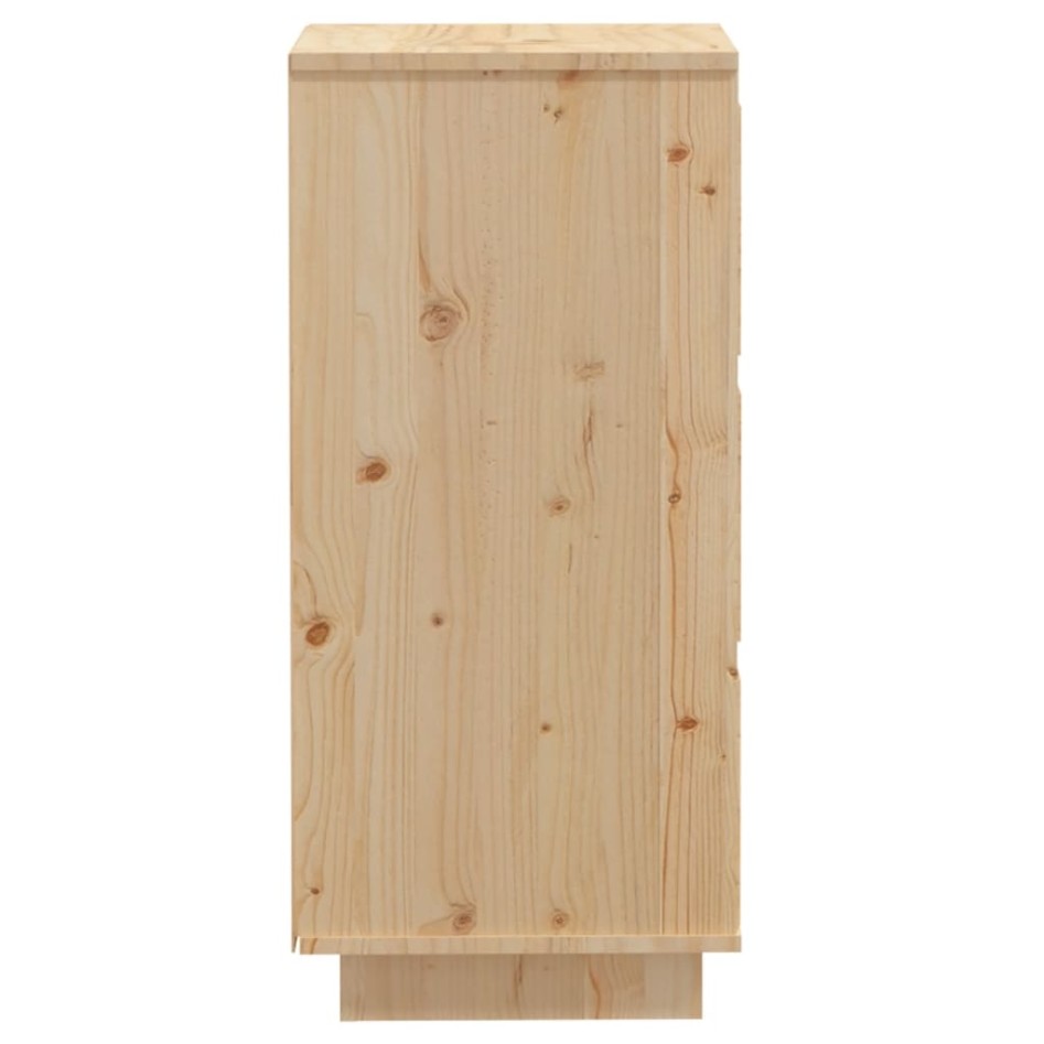 Aparador de madera maciza de pino 32x34x75
