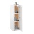 Mueble para TV de pared blanco brillante 40x34,5x100