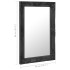 Espejo de pared estilo barroco negro 50x80