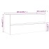 Mueble lavabo madera contrachapada roble ahumado 100x38,5x45