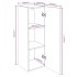 Mueble de TV 2 uds madera ingeniería gris Sonoma 30,5x30x90