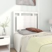 Cabecero de cama madera maciza de pino blanco 80,5x4x100 cm