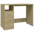 Escritorio cajones madera contrachapada Sonoma 102x50x76