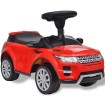 Coche de juguete rojo con música, modelo Land Rover 348