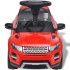 Coche de juguete rojo con música, modelo Land Rover