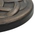 Base de sombrilla redonda de poliresina bronce 19