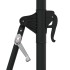 Sombrilla de pared con palo de metal burdeos 300