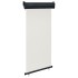 Toldo lateral de balcón color crema 105x250