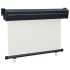 Toldo lateral de balcón color crema 105x250