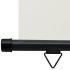 Toldo lateral de balcón color crema 105x250