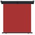 Toldo lateral de balcón rojo 175x250