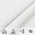 Toldo de vela rectangular tela Oxford blanco 5x6