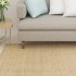 Alfombra de sisal natural 100x150