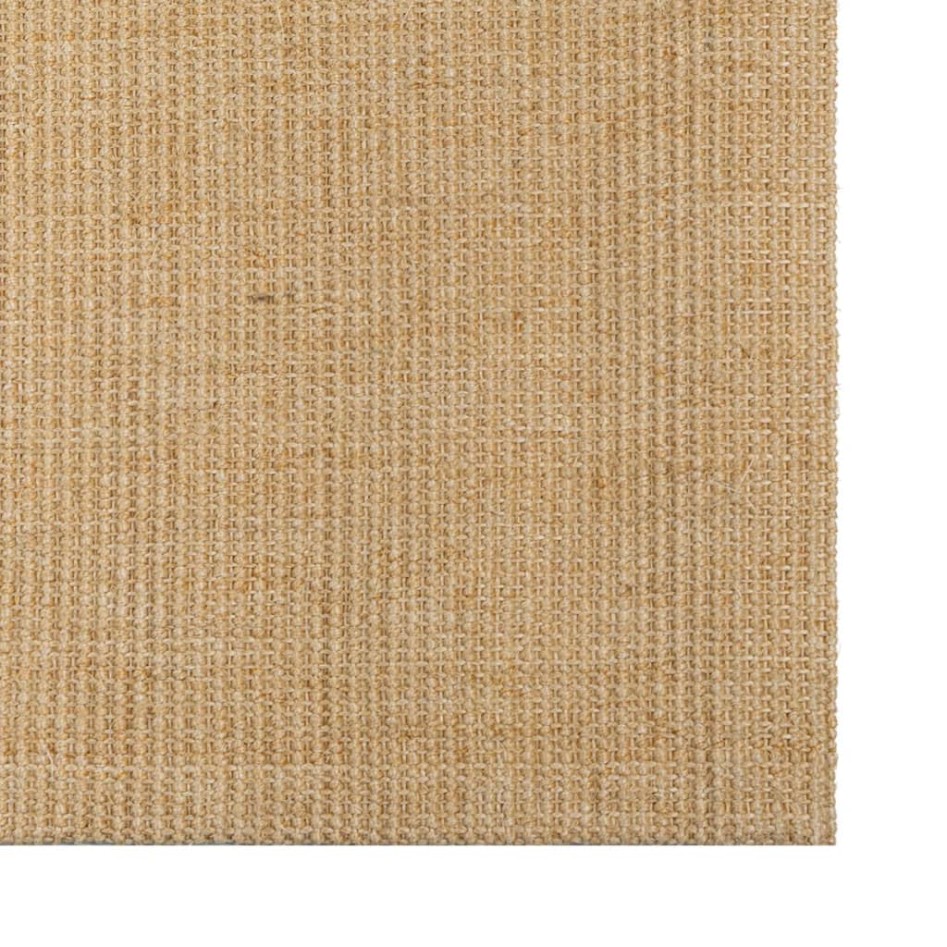 Alfombra de sisal natural 100x150