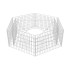 Arriate hexagonal de gaviones 160x140x50