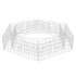 Arriate hexagonal de gaviones 200x173x40