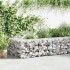 Muro de gaviones con cubiertas acero galvanizado 300x50x50