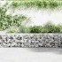 Muro de gaviones con cubiertas acero galvanizado 300x50x50