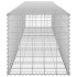 Muro de gaviones con cubiertas acero galvanizado 300x50x50
