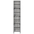 Estantería de madera de ingeniería gris Sonoma 78,5x33x153