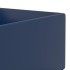 Lavabo con rebosadero cerámica azul