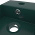 Lavabo con rebosadero cerámica verde