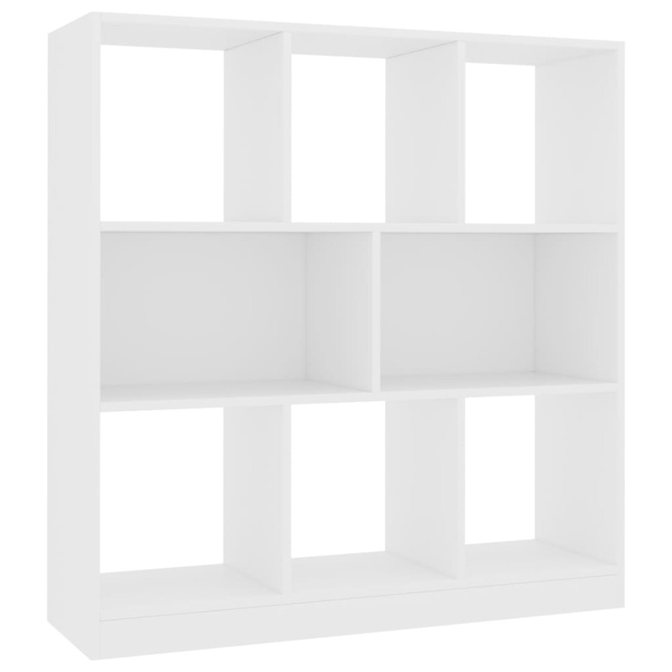 Estantería librería madera contrachapada blanco