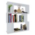 Estantería/divisor madera contrachapada blanco 80x24x96