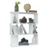 Estantería/divisor madera contrachapada blanco 80x24x96