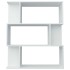 Estantería/divisor madera contrachapada blanco 80x24x96
