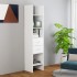 Estantería librería madera contrachapada blanco 40x35x180