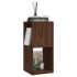 Armario giratorio aglomerado roble marrón 34,5x34,5x75,5
