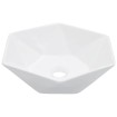 Lavabo 41x36,5x12 cm cerámica blanco