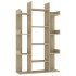 Estantería de madera de ingeniería roble Sonoma 86x25,5x140