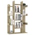 Estantería de madera de ingeniería roble Sonoma 86x25,5x140