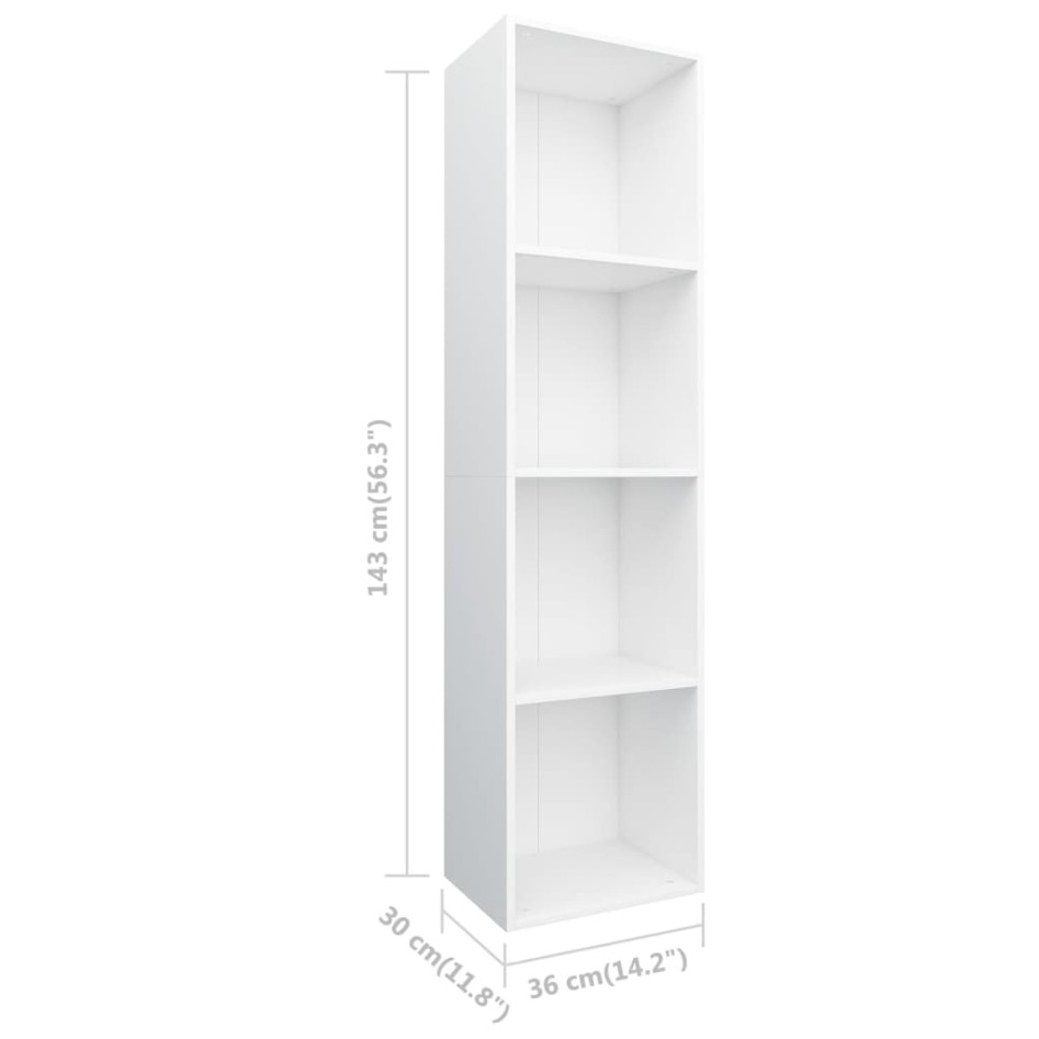 Estantería de libros/mueble TV madera contrachapada