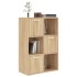 Armario almacenamiento madera contrachapada roble 60x29,5x90