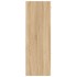 Armario almacenamiento madera contrachapada roble 60x29,5x90